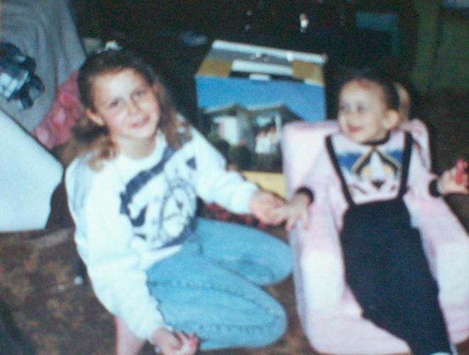 She loved that pink chair