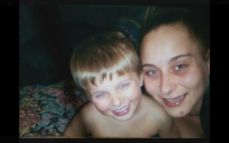 Bobbi and her little man
